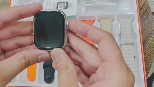 KW 13 MAX Watch with 7 Straps – All-in-One Smartwatch with HD Display & Sports Modes
