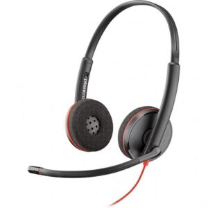 Poly BW 3220 On-Ear Headphones Wired Black