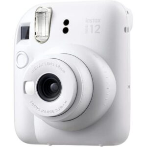 Fuji Instax mini 12 Instant Film Camera Clay White