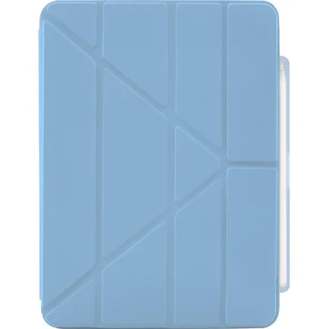 PIPETTO Origami No3 Pencil Folio Tablet Case Light Blue for iPad Air 11 M2/iPad Air 11 M3/iPad Air 11 M4