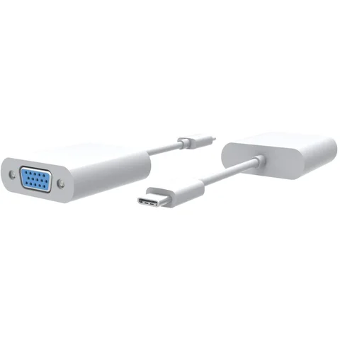 D&S USB-C to VGA (White) Video Adapter