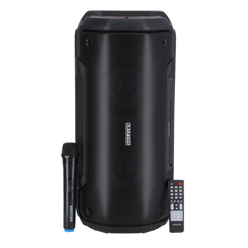 Krypton 3600mAh Portable And Rechargeable Professional Speaker-(Black)-(KNMS5197)