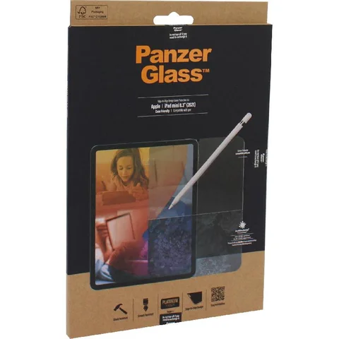 PanzerGlass Super+ Glass iPad Screen Protector for iPad Mini 6