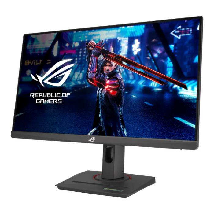 Asus ROG Strix 24.5inch FHD 1920X1080 Gaming Monitor, 380Hz, Anti-glare, 1ms, HDMI, Adjustable Stand, Black - XG259QNS — view 2