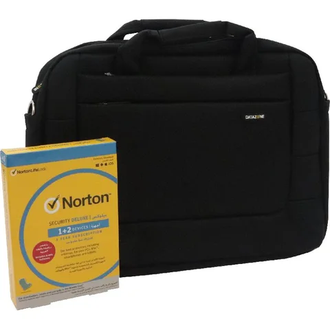 Norton Security Deluxe + Messenger Bag Arabic/English 3 Devices (1 Year) CD/DVD
