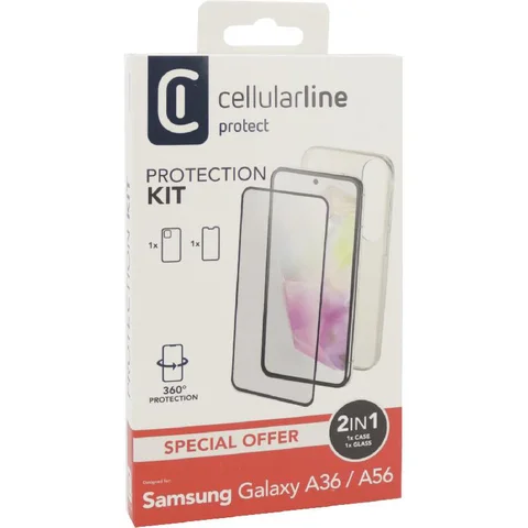 Cellularline Protection Kit Smartphone Case Bundle