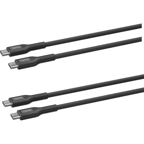 Techpick 2 Pack USB-C to USB-C Sync & Charge Cable 1.00 m ( 3.28 ft )