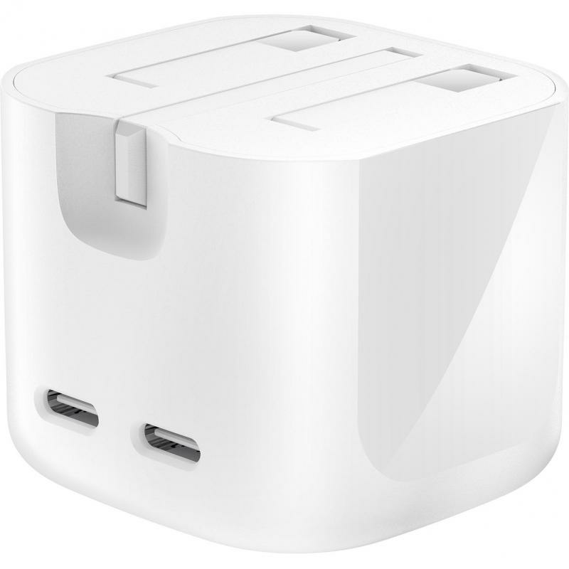 Belkin BoostCharge Pro Dual USB-C GaN Wall Charger 50W — view 2