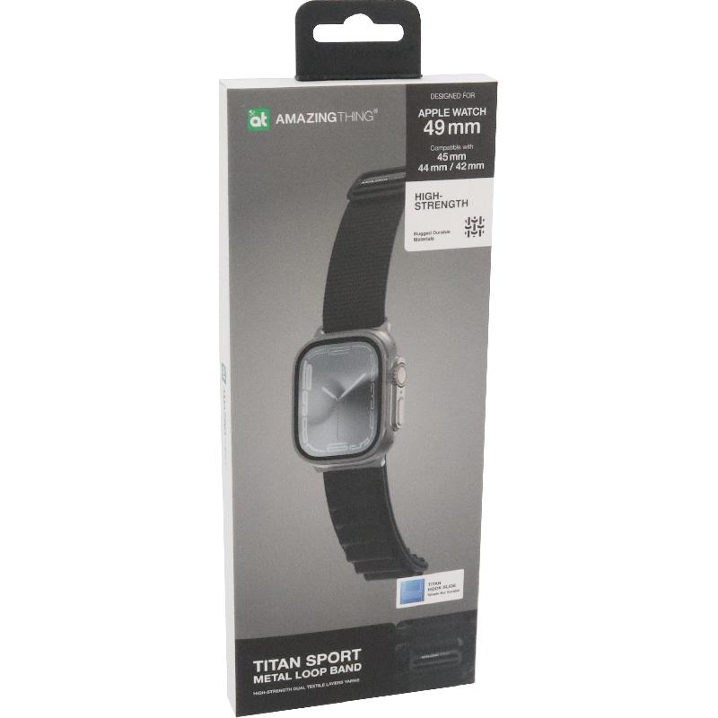 Amazing Thing TITAN SPORT Alpine Loop Wrist Strap for Watch Ultra 3/Watch Ultra 2/Watch Series 11 46/Watch Series 10 46