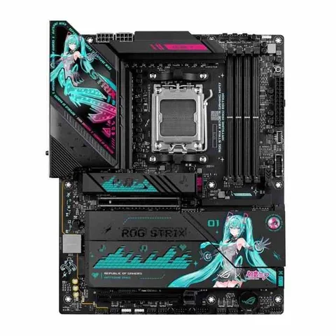 Asus ROG Strix X870E-H Gaming WIFI7 Hatsune Miku Edition, Motherboard