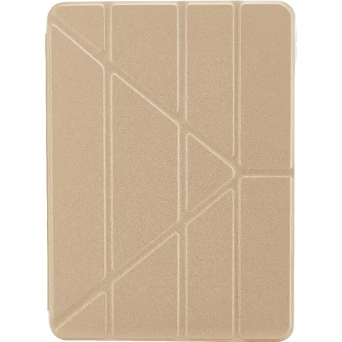 PIPETTO Metallic Origami Folio Tablet Case Champagne Gold for iPad Pro 11 - 2020