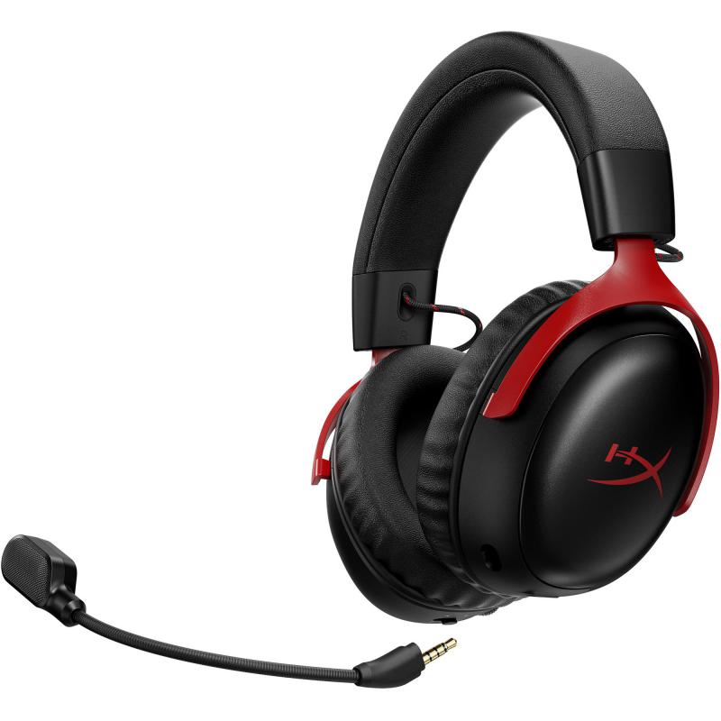 HyperX Cloud III S Gaming Headset Bluetooth/Wireless Red/Black — view 3