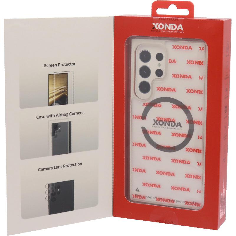 Xonda 3-in-1 Clear Case + Tempered Glass + Camera Lens Protector Smartphone Case Bundle — view 3