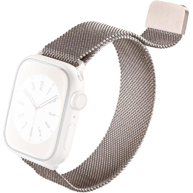 Cellularline Steel Band Wrist Strap for Apple Watch Series 11 42/Watch Series 10 42/Watch Series 9 41/Watch SE 40