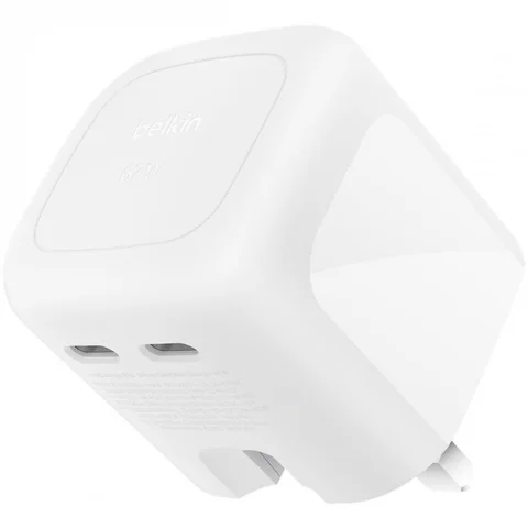 Belkin BoostCharge Pro Dual USB-C GaN Wall Charger 67W