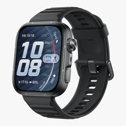 Huawei Watch Fit 5 Pro, Fluoroelastomer Strap- Black