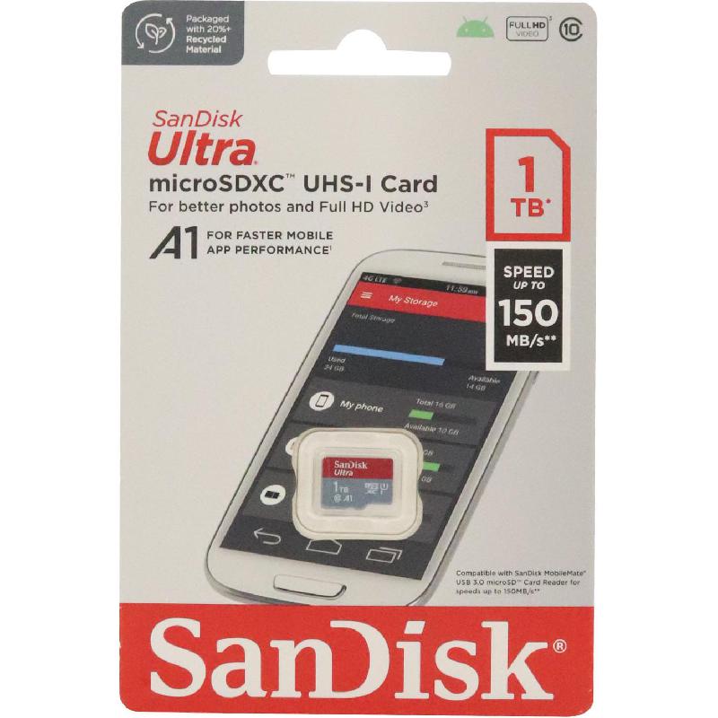 SanDisk Ultra UHS I MicroSDXC 1 TB