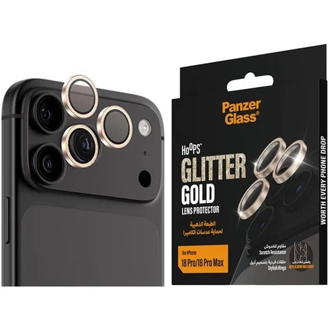 PanzerGlass Glitter Hoops Camera Lens Protector (Individual Ring) Smartphone Camera Accessory