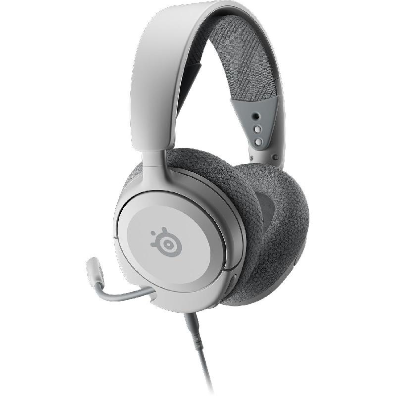 SteelSeries Arctis Nova 1P Gaming Headset Wired White — view 2