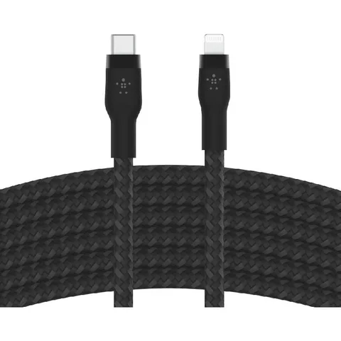 Belkin BoostCharge Pro Flex USB-C with Lightning Standard Cable 3.00 m ( 9.84 ft )
