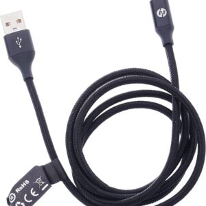 HP USB A to Lightning Cable Black -DHC-MF101-1M