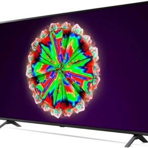 LG Nano Cell TV 65 Inch NANO80 Series Cinema Screen Design 4K Active HDR web OS Smart With Thinq AI Local Dimming, - 65NANO80VPA