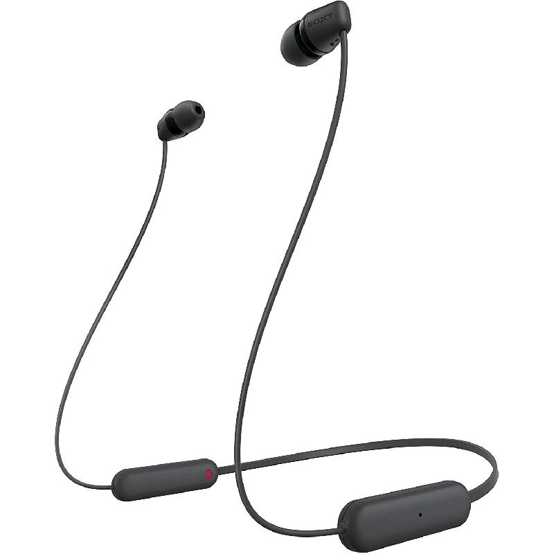 Sony WI-C100 In-Ear Earphones with Neckband Bluetooth Black