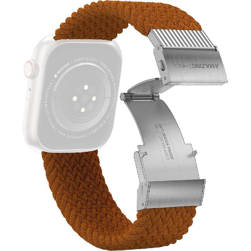 Amazing Thing Titan Weave Wrist Strap for Apple Watch Series 9 41/Watch Series 8 41/Watch Series 7 41