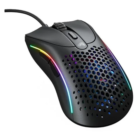 Glorious Model D 2 Wired Ergonomic Gaming Mouse - Matte Black