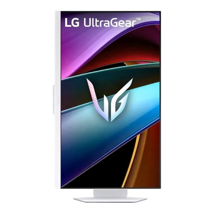 LG UltraGear 32inch UHD 3840X2160 Gaming Monitor, IPS Panel, 144Hz, 1ms, Display Port, HDMI, White - 32G810SA-WAMA — view 2