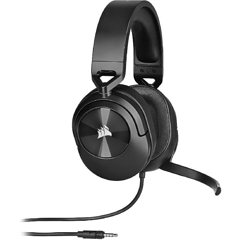 CORSAIR HS55 Stereo Gaming Headset Wired Carbon — view 2