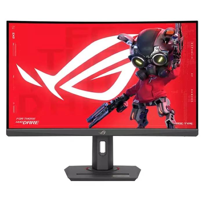 Asus Rog Strix XG27WCS 27inch Curved Gaming Monitor, VA, 180Hz, 1ms, Black - 90LM09P1-B01370
