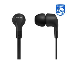 Philips In Ear Black Headphone With Mic-TAE1105BK/00