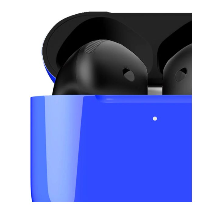 Merlin Craft Customized Apple Airpods 4 Dual Blue — view 2