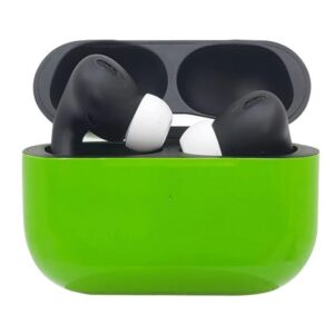 Customized Apple AirPods Pro 3 Lime green & Black Combo