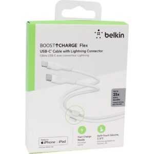 Belkin BoostCharge Flex USB-C to Lightning Sync & Charge Cable 1.00 m ( 3.28 ft )