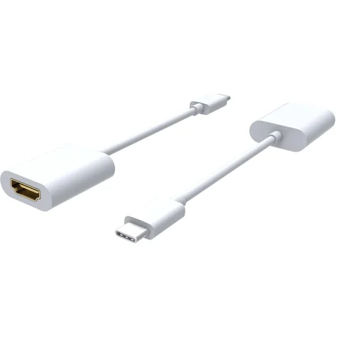 D&S USB-C to HDMI (White) AV Adapter
