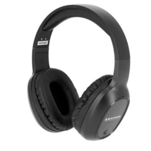 Krypton Wireless and Wired Mode Bluetooth Headphone-(Black)-(KNHP5374)