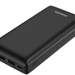 Philips Ultra Compact 20000mAh Power Bank, Black - DLP7721N/00 (UAE Delivery Only)