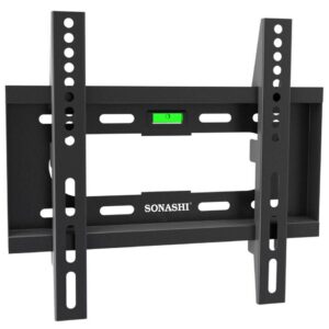 Sonashi Fixed Wall Mount For 14-37 Inch LED-LCD TV SWB-004 - Black
