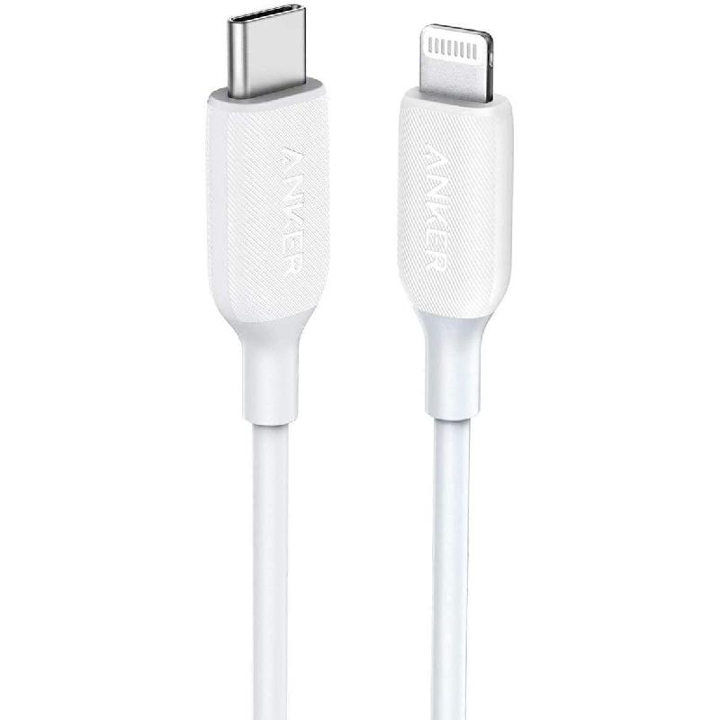 Anker PowerLine III USB-C to Lightning Sync & Charge Cable 6.00 ft ( 1.83 m )