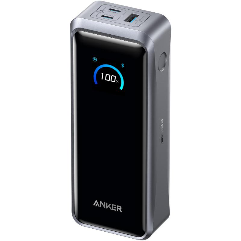 Anker Prime Power Bank Charger Fast Battery Charging 26000 mAh 3 USB (1X USB/2X USB-C)