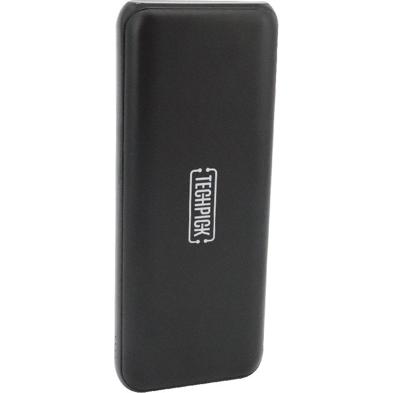 Techpick Power Bank Charger Fast Battery Charging 20000 mAh 3 USB (2X USB/1X USB-C) — view 3