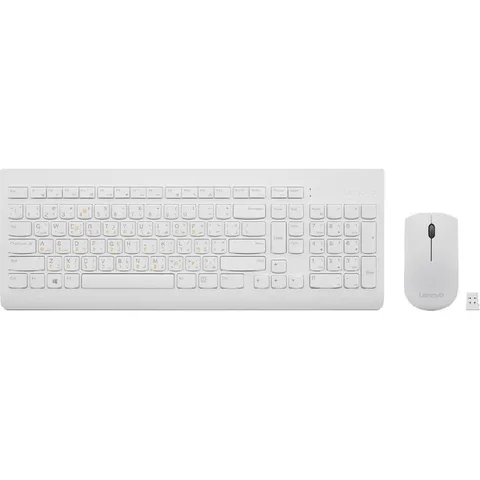Lenovo 510 Arabic 253 Wireless Combo Desktop (Keyboard and Mouse) Wireless (2.4 GHz RF)
