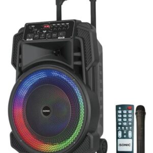 iSonic Rechargeable Portable Speaker, 12 Inches - (iS 482)