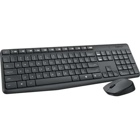 Logitech MK235 Desktop (Keyboard and Mouse) Wireless (2.4 GHz RF)