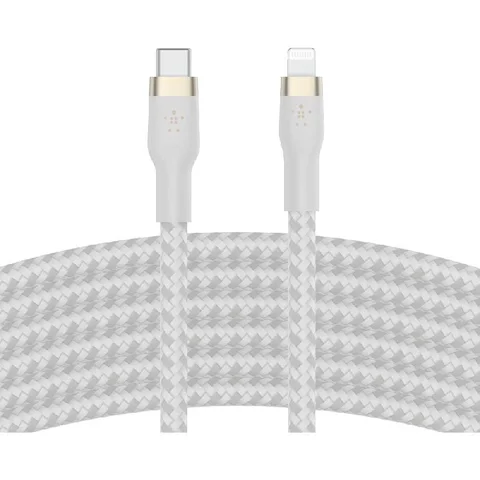 Belkin BoostCharge Pro Flex USB-C with Lightning Standard Cable 3.00 m ( 9.84 ft )