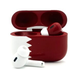 Customized Apple AirPods Pro 3 Qatar Flag