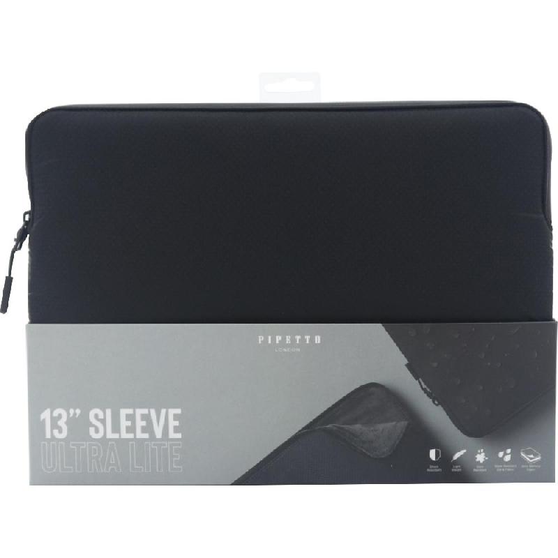PIPETTO ULTRAlite MacBook Sleeve for 13" Screen Size Black — view 2