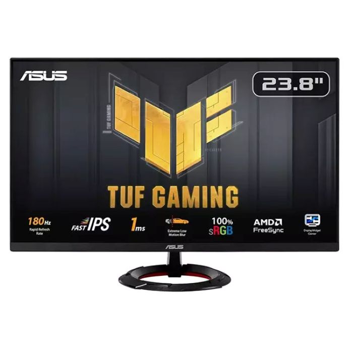 Asus TUF Gaming VG249Q3R 24inch Gaming Monitor, FHD IPS, 180Hz, 1ms, Black - 90LM0AE1-B01E70